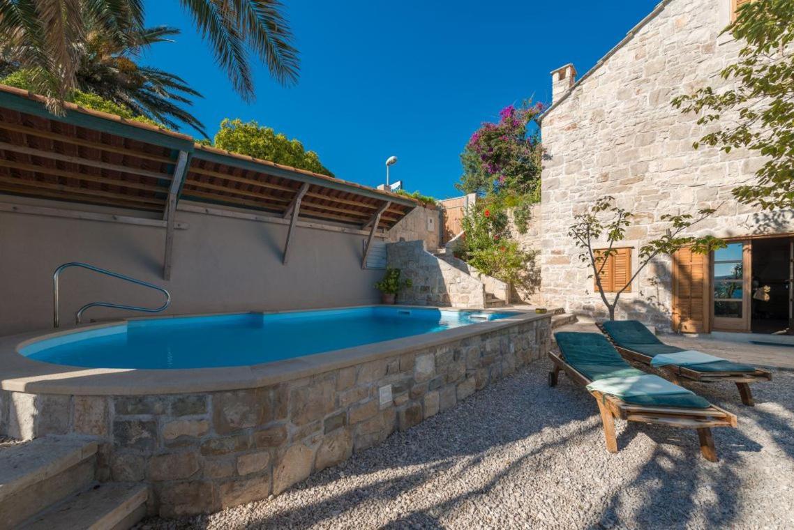 Luxury Beachfront Villa Mare With Private Pool At The Beach Orebic - Peljesac エクステリア 写真