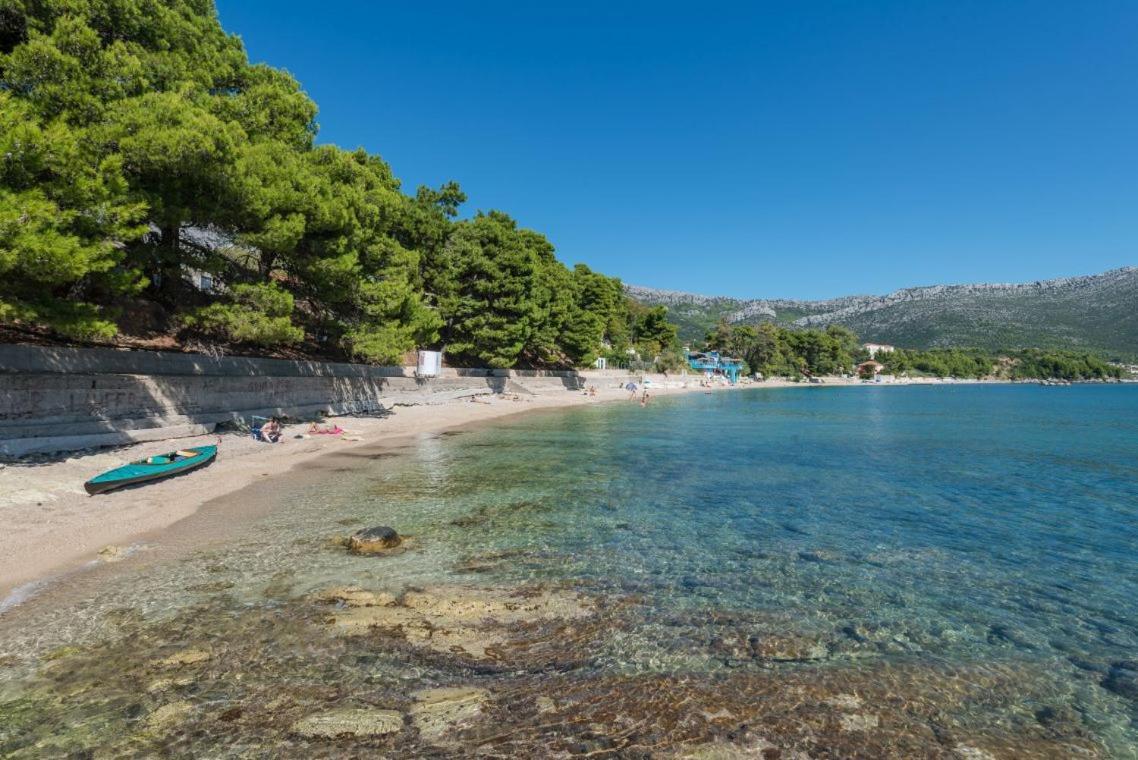 Luxury Beachfront Villa Mare With Private Pool At The Beach Orebic - Peljesac エクステリア 写真